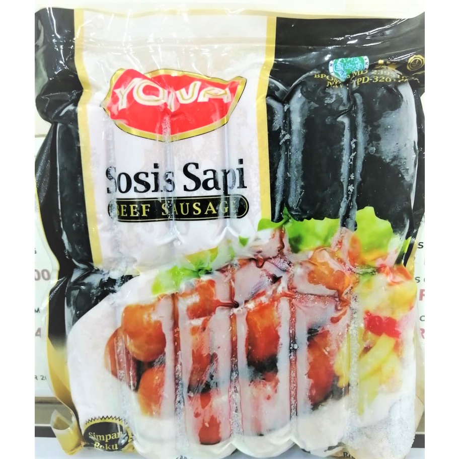 Jual Yona Sosis Bakar Sapi Mini 500gr | Shopee Indonesia