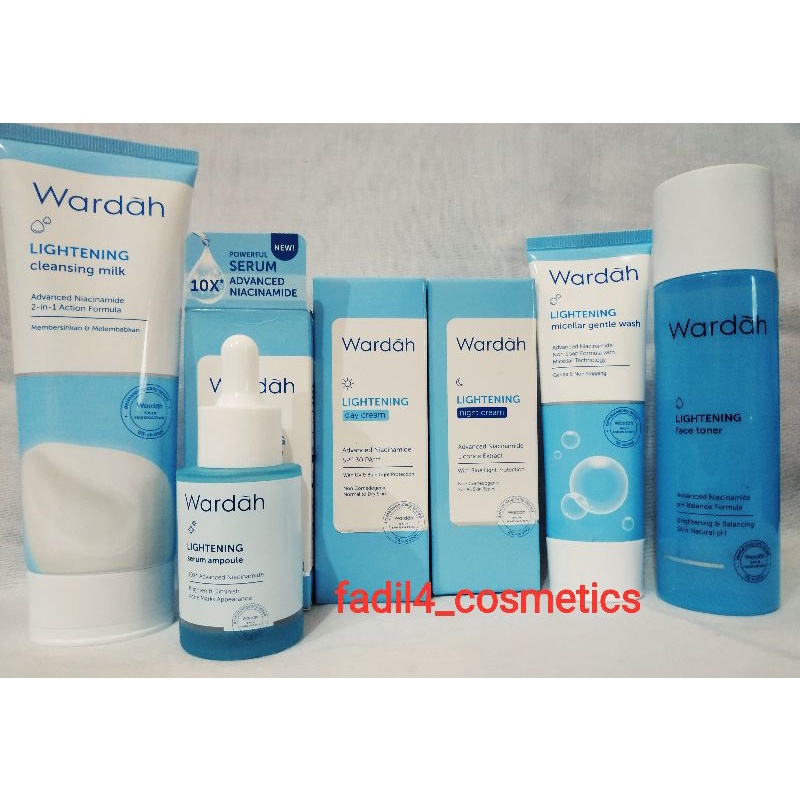 Jual Wardah Ligthening paket ( hemat ) | Shopee Indonesia