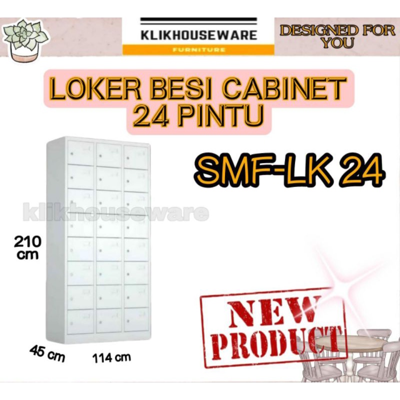 Jual Locker Besi / Loker Besi / Loker File Full Plat Besi 24 Pintu ...