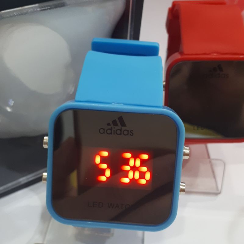 Jam Tangan Adidas LED Murah Remaja Anak Anak Cowok Cewek