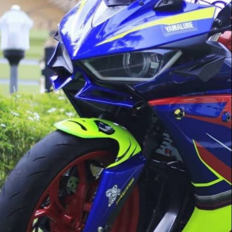 Jual winglet yamaha r25 model moto gp R1 R6 pnp fiberglass tebal kuat ...
