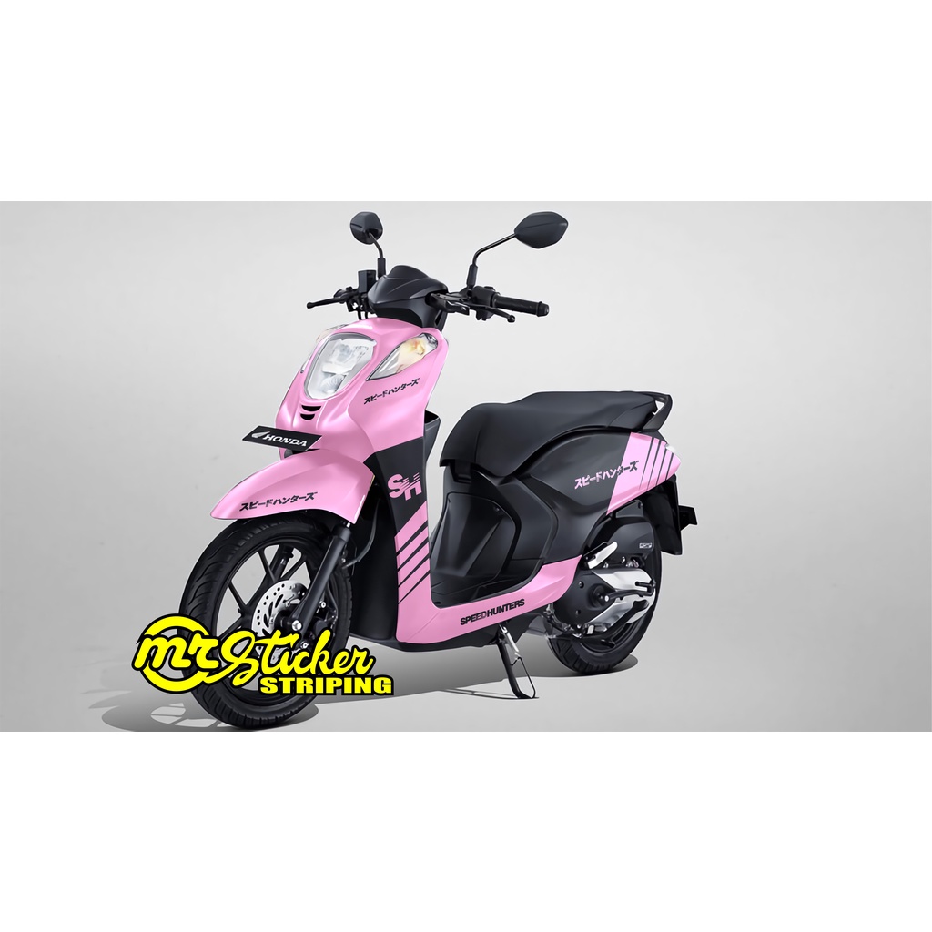 Jual Decal Sticker Genio Full Body Striping Full Body Genio Motif speed ...