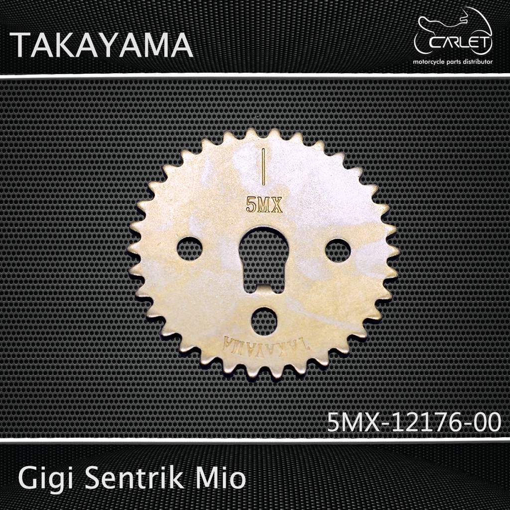 Jual Takayama Gir Gear Rantai Teming / Gigi Sentrik Mio / Soul (34T ...