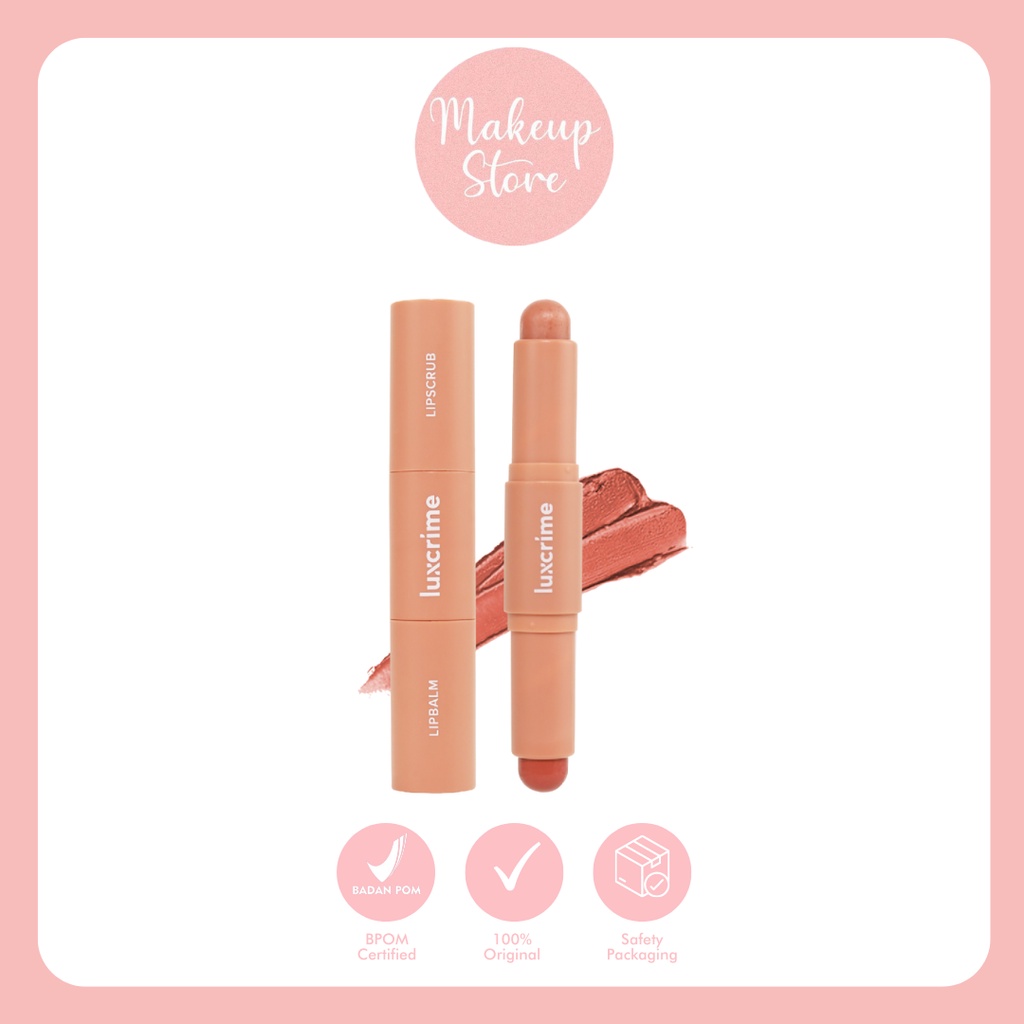 Jual Luxcrime Duo Lip Care Shopee Indonesia