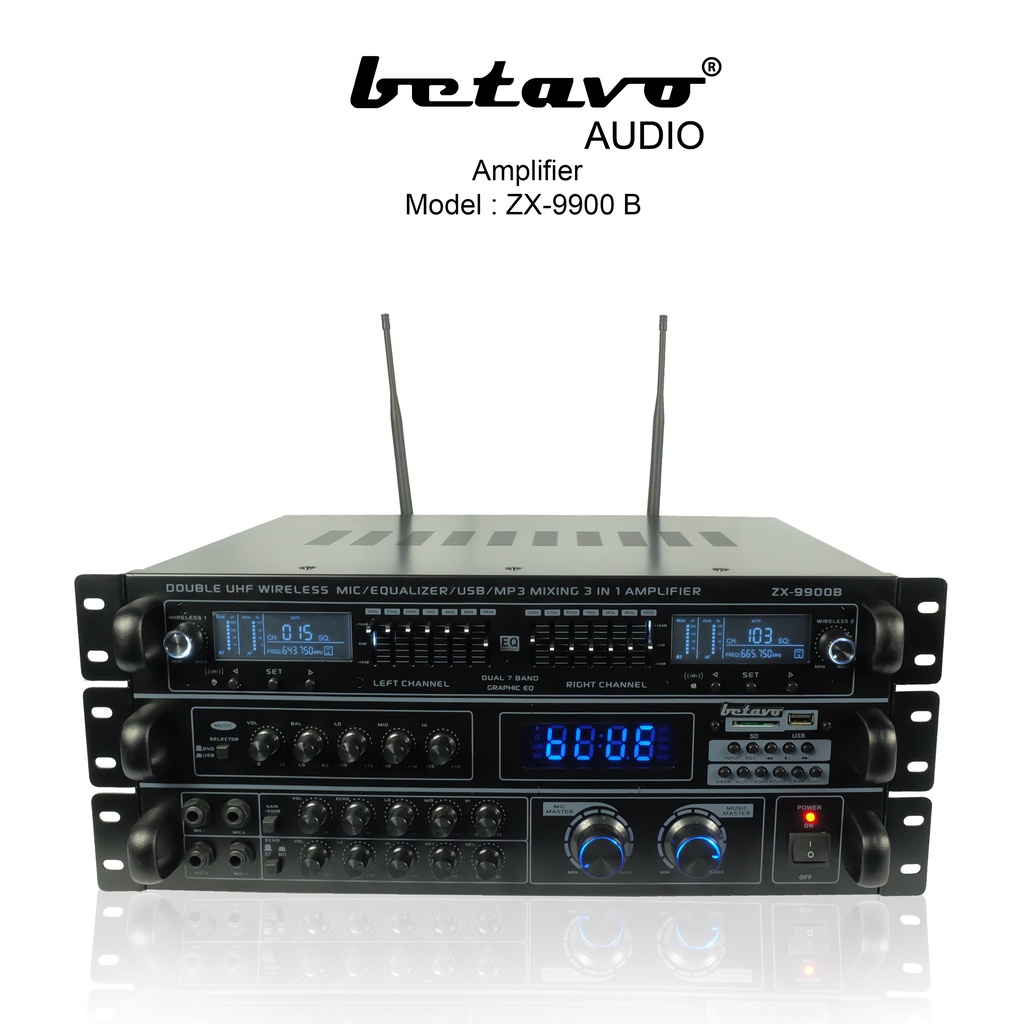 Jual Amplifier Profesional Betavo ZX 9900 B / ZX9900B / ZX 9900B ...