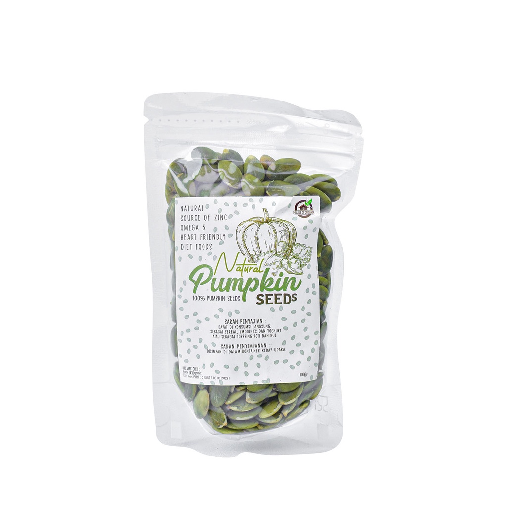 Jual Pumpkin seed (biji labu) 100 Gr | Shopee Indonesia