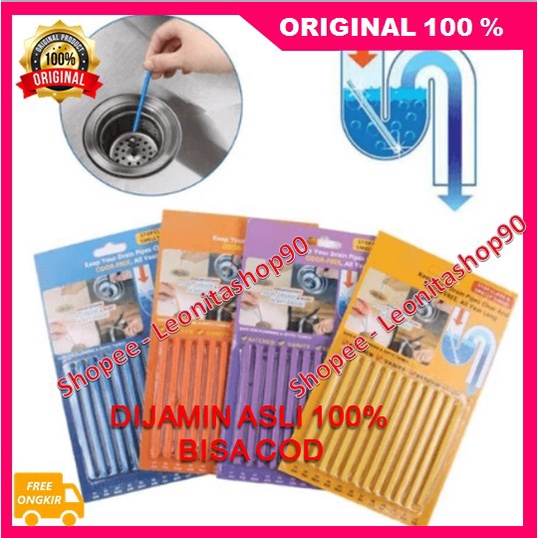 Jual Magic Drain Cleaner Stick Pembersih Saluran Air Mampet dan ...