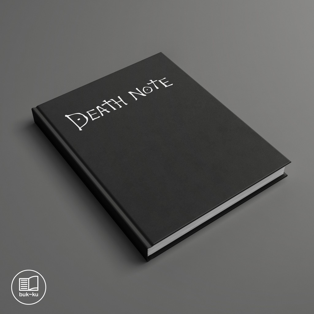Jual Death Note buku custom agenda planner custom notebook catatan ...