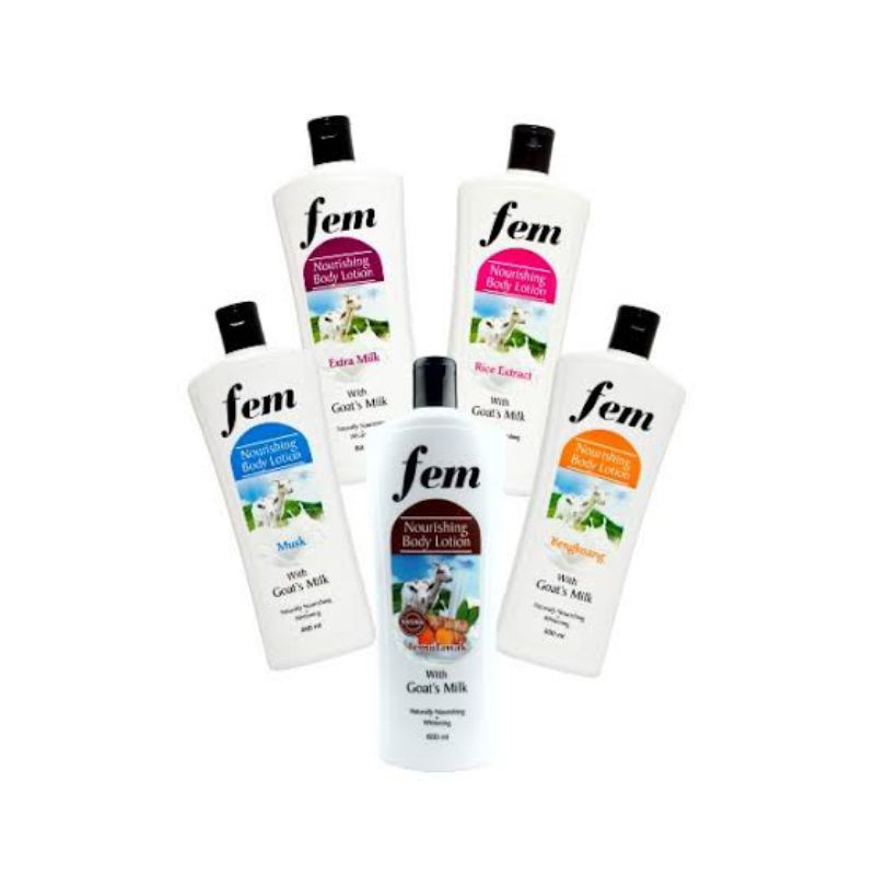 Jual Fem Body Lotion 600ml | Shopee Indonesia
