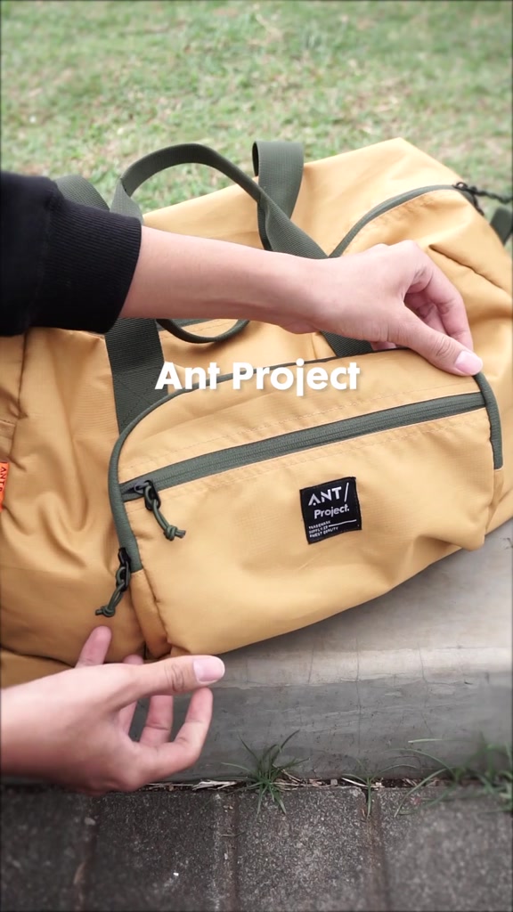 Jual ANT Project - Tas Gym MODULAR Olive - Tas Travel - Tas Duffel ...