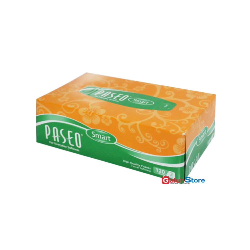 Jual Paseo Facial Tissue Tisu Box Kotak Isi 120 Sheets Shopee Indonesia