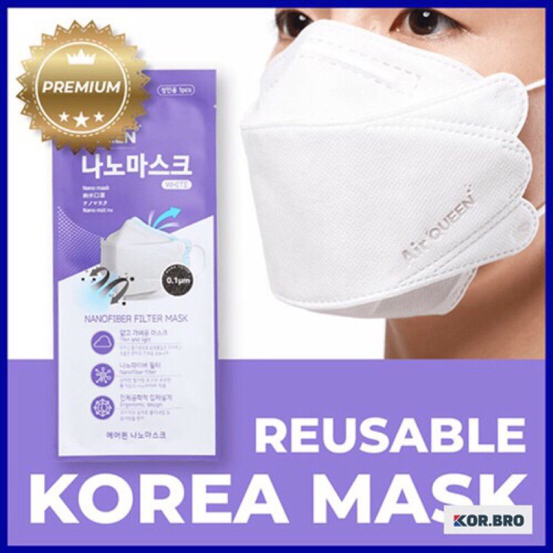 Jual Masker KF94 Air Queen nano mask original Korea Shopee Indonesia
