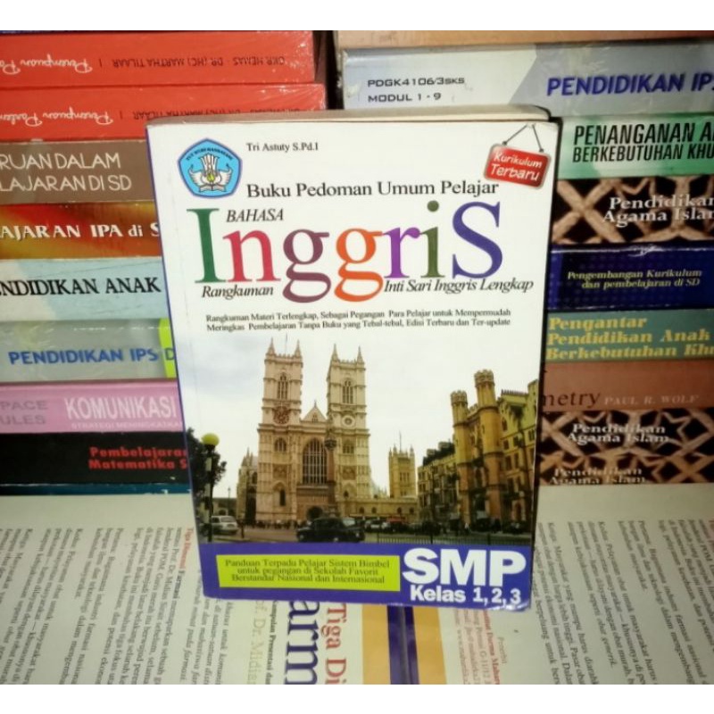 Jual Buku Ori Pedoman Umum Pelajar Rangkuman Inti Sari Inggris Lengkap Shopee Indonesia