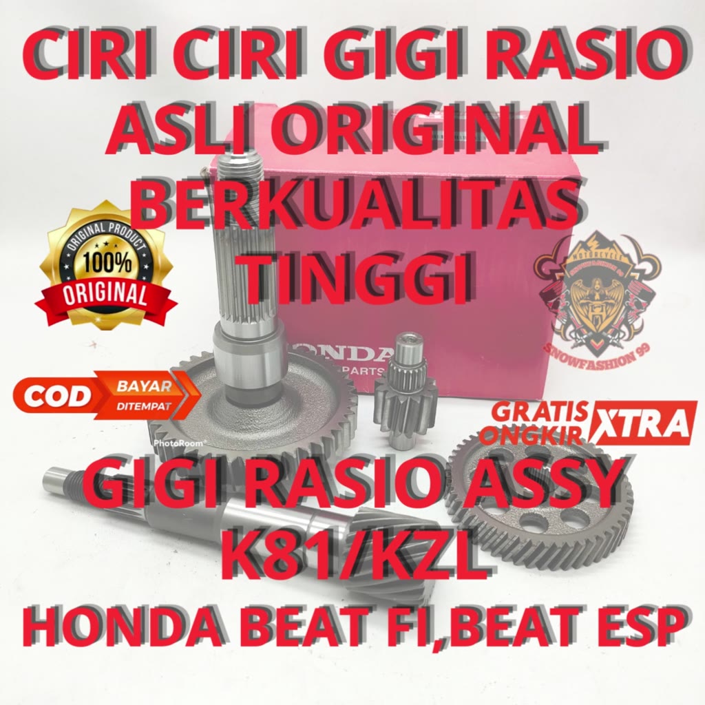 Jual GIGI RASIO BEAT FI ,GEAR RASIO BEAT K81 GEAR PENGERAK BEAT ESP ...