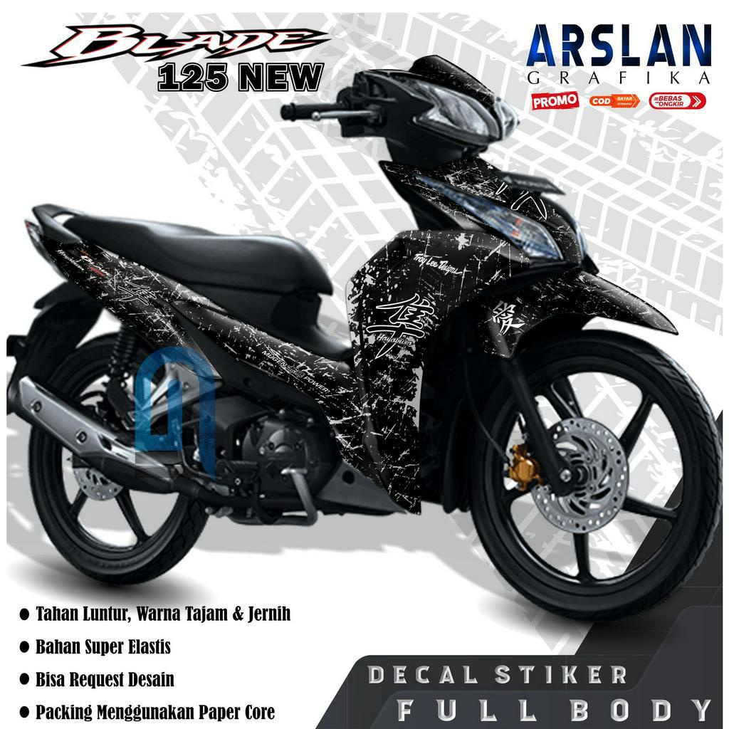 Jual Decal Blade 125 NEW Full Body Stiker Blade 125 New Full Body ...