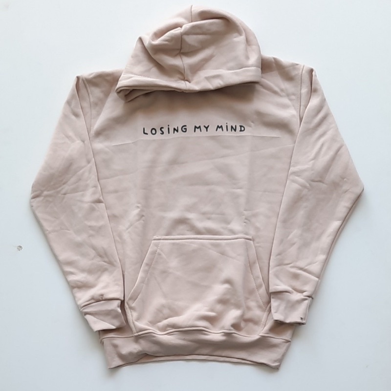 Losing my discount mind hoodie h&m