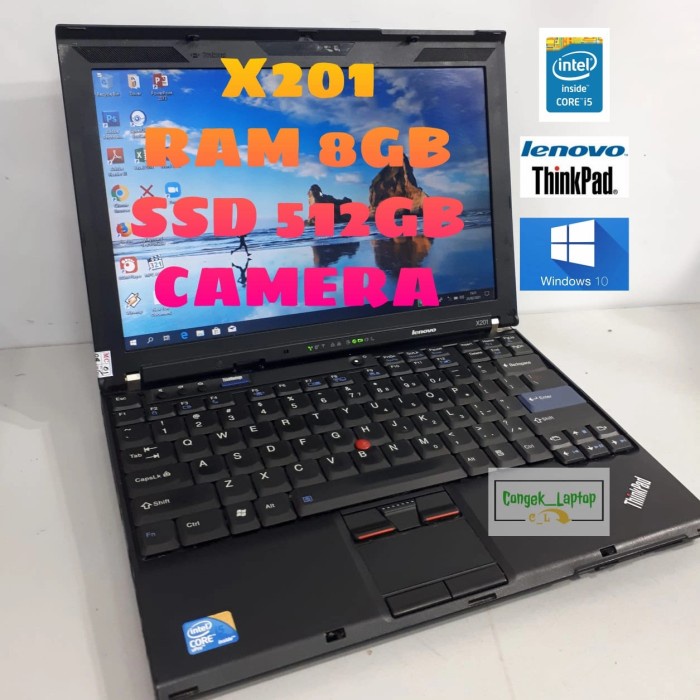 Jual {bekas} LAPTOP LENOVO THINKPAD X201 I5 RAM 4GB HARDISK 320GB ...