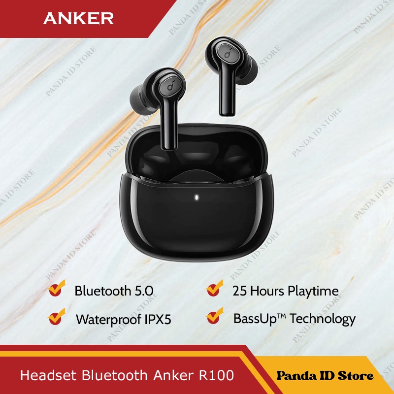 Jual Headset Anker Soundcore R100 Bluetooth 5.0 TWS Earbuds Bass ...