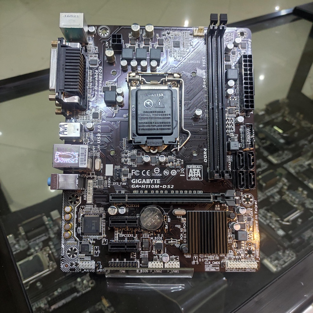 Jual Gigabyte H110M DS2 Motherboard Intel LGA1151 Shopee Indonesia