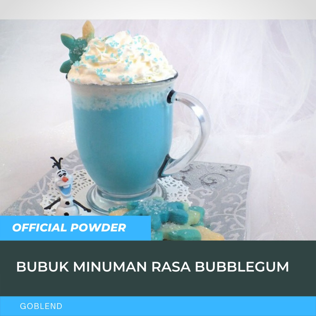 Jual BUBBLEGUM DRINK POWDER 1KG/BUBUK MINUMAN BUBBLEGUM / BUBUK MINUMAN