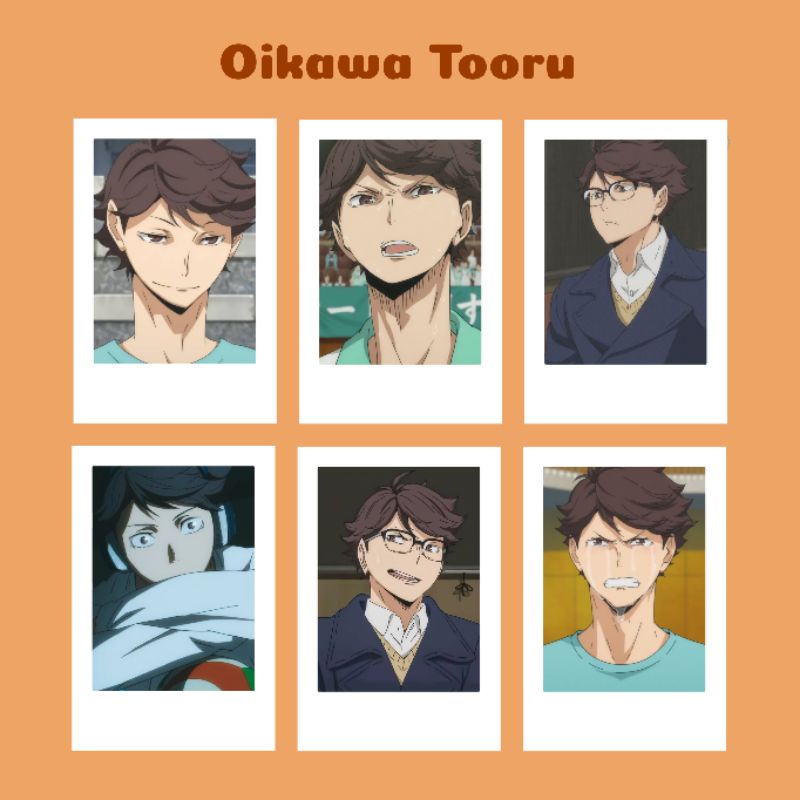 Jual Polaroid Anime Haikyuu Photo haikyuu Shoyo kageyama kenma ...