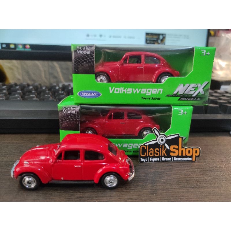 Welly Nex 1/21 – Fiat 126 – Jaune – Diecast – Occasion – 24066W-YL