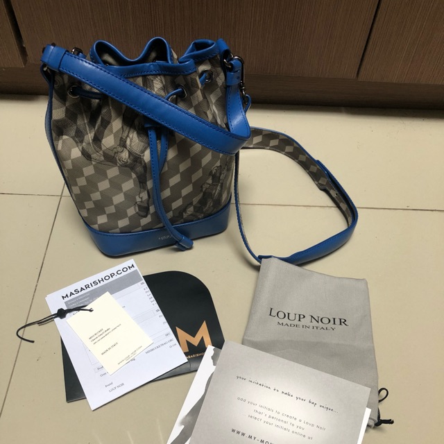 Loup Noir Mini Bucket Bag
