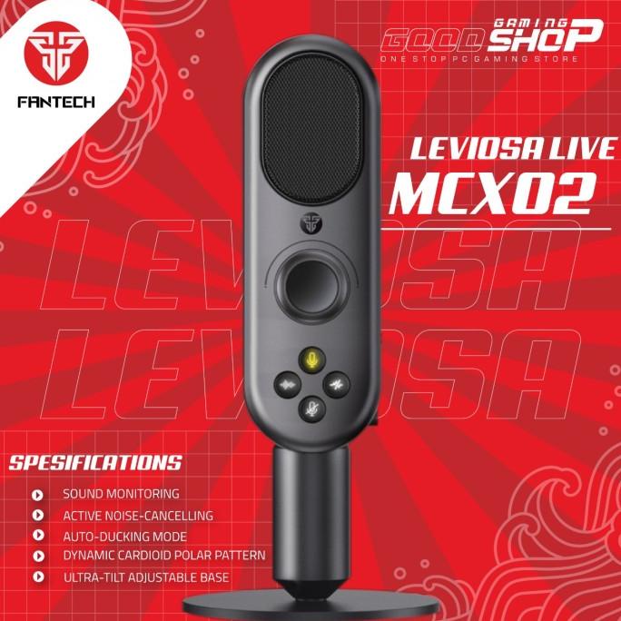 Jual Fantech MCX02 LEVIOSA LIVE Dynamic Gaming Microphone Shopee Indonesia