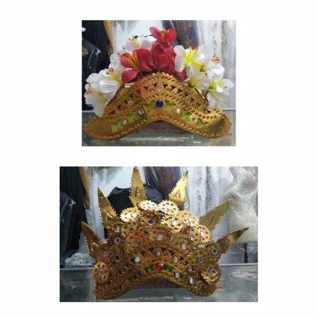 Jual Mahkota Adat Bali Aksesoris Kepala Adat Bali Kepala Legong Adat Bali Shopee Indonesia 9898