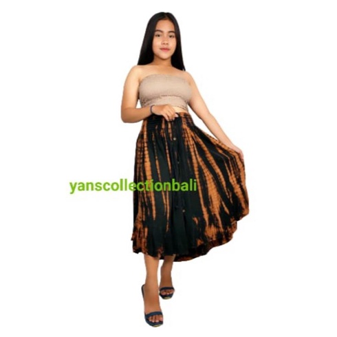 Jual Rok pantai Bali wanita kancing motif bawahan | Shopee Indonesia