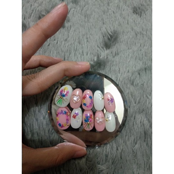 Jual Fake Nails flower power Shopee Indonesia