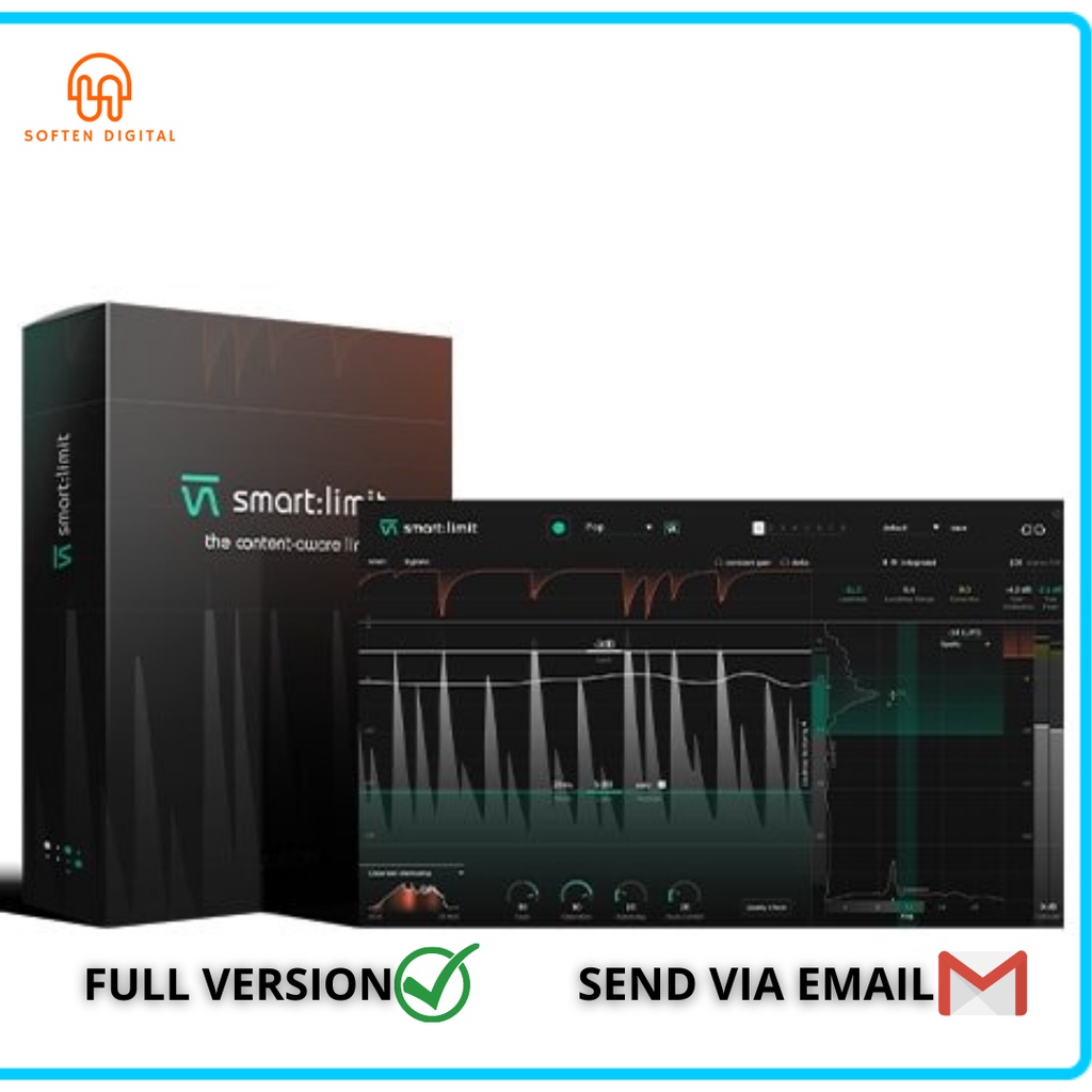 Jual Sonible Smartlimit v1 VST Plugin delivers limiter settings that ...