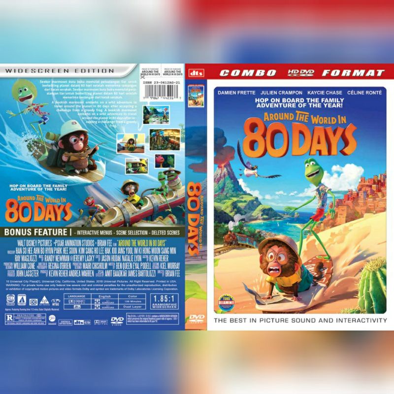 Jual Dvd Around The World In 80 Days (Damien Frette) | Shopee Indonesia
