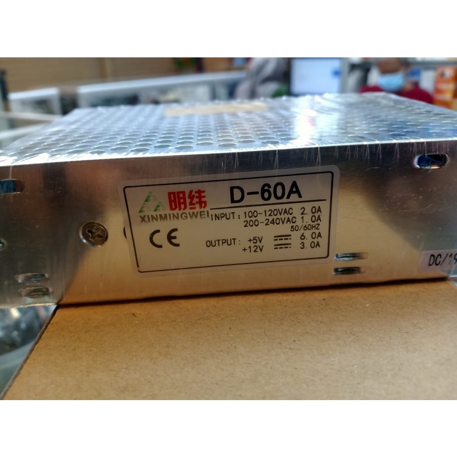 Alimentation 60w Dual Output 5v 12v 24v Dual Output Switching Power Supply Plus Negative 5V 12V 24V Multi-Group Voltage Two-Group Alimentation Secteur 110V 220V