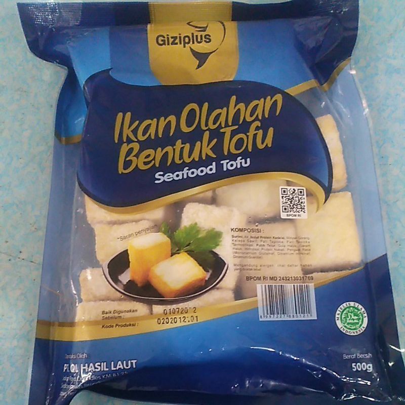 Jual Gizi Plus Ikan Olahan Bentuk Tofu Seafood Tofu Shopee Indonesia