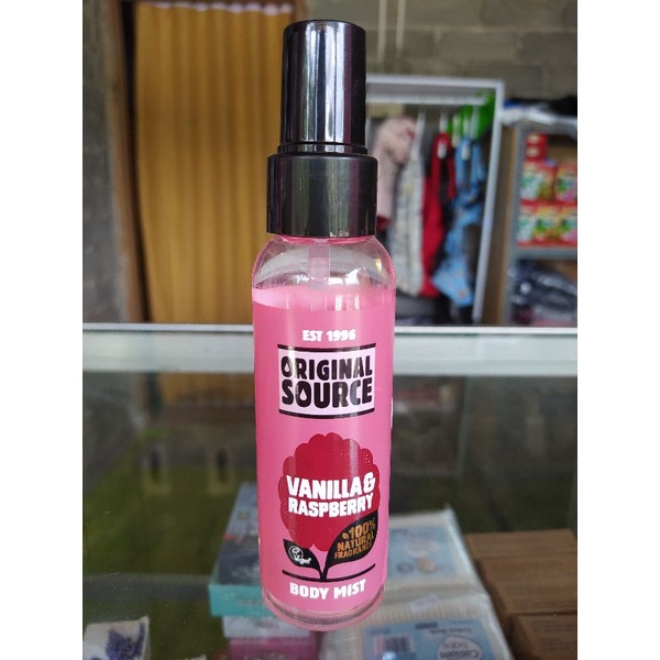 Jual Body Mist parfum Cussons baby Vanila & Raspberry | Shopee Indonesia