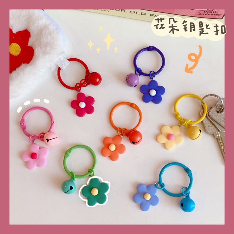 Jual Flower Key Chain - Gantungan Kunci Bunga [thehanscorner] | Shopee ...