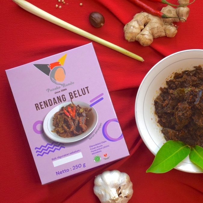 Jual Rendang Belut Pusako Bundo Oleh Oleh Asli Cemilan Kampung Makanan