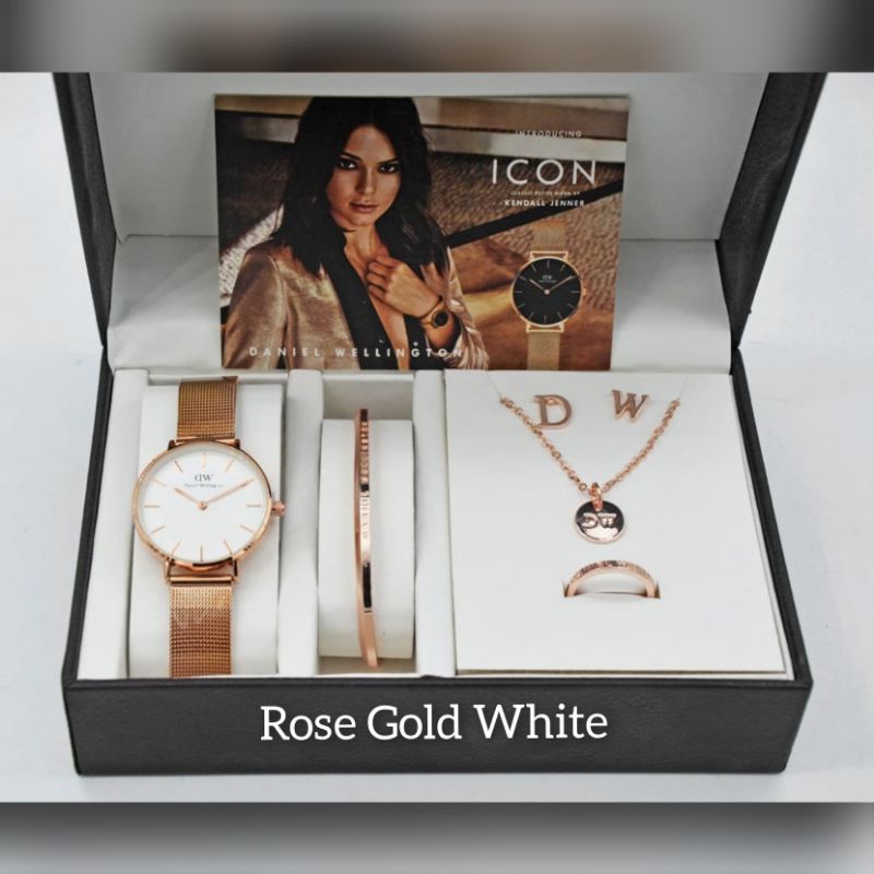 Jual Jam tangan Wanita Daniel Wellington Paket Shopee Indonesia