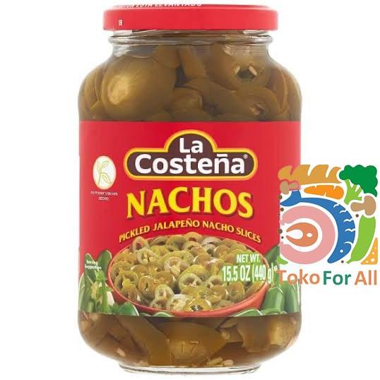 Jual La Costena Nachos Pickled Jalapeno Nacho Slices 440g