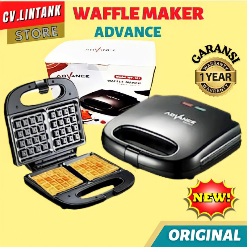 Jual WAFFLE MAKER PANGGANGAN ROTI BAKAR LISTRIK ADVANCE WF101 WF206
