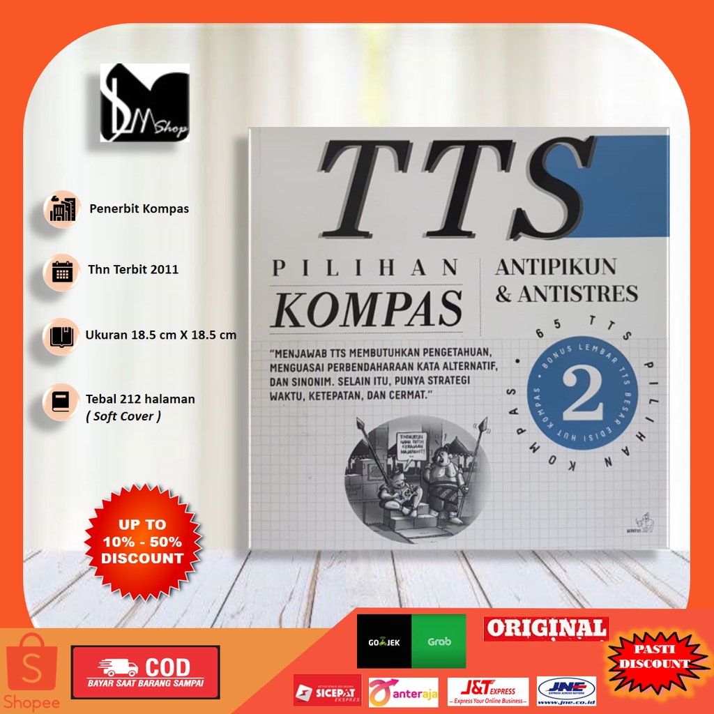 Jual Buku TTS PILIHAN KOMPAS JILID 2 | ANTI PIKUN & ANTI STRES | Shopee ...