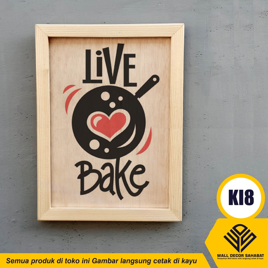 Jual Hiasan dinding bake / wall decor kitchen thema roti | Shopee Indonesia