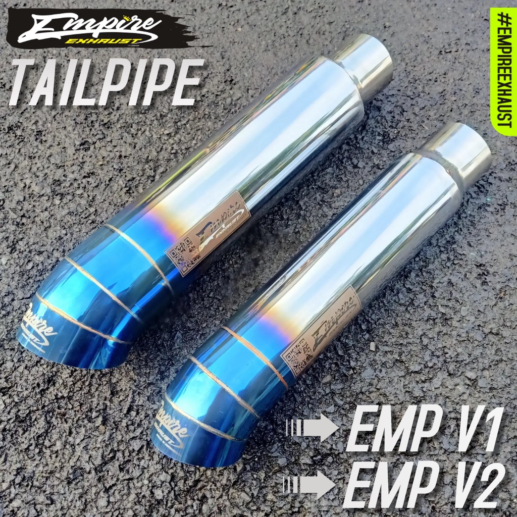 Jual EMP V1 / V2 Tailpipe Knalpot Mobil Racing Empire Exhaust | Shopee ...