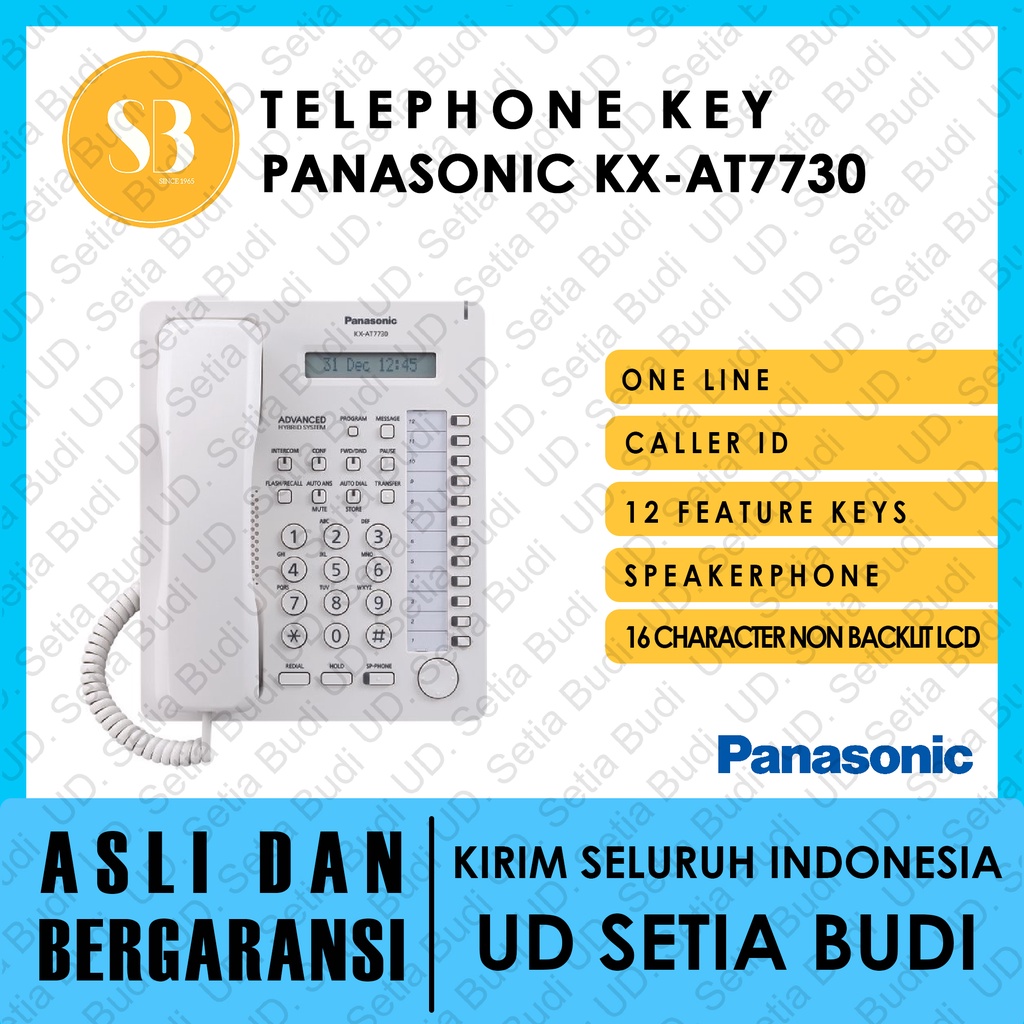 Jual Telephone Key Panasonic KX-AT7730 | Shopee Indonesia