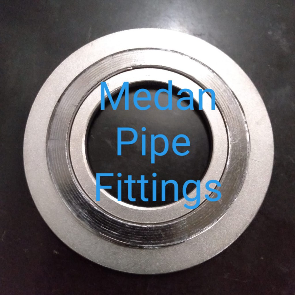 Jual SWG SS304 ANSI 150 3" Spiral Wound Gasket SS 304 stainless steel