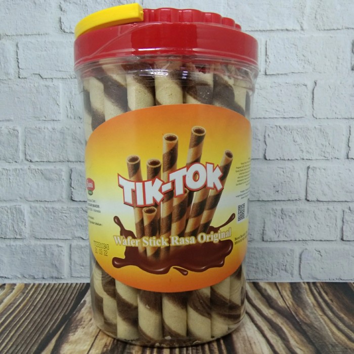 Jual MakerWaffle Tik Tok Wafer Stick Original 200 Gram WaffleMaker