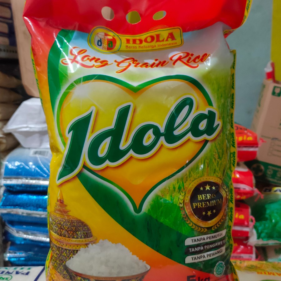 Jual Beras Premium Idola 5kg - Long Grain Rice | Shopee Indonesia