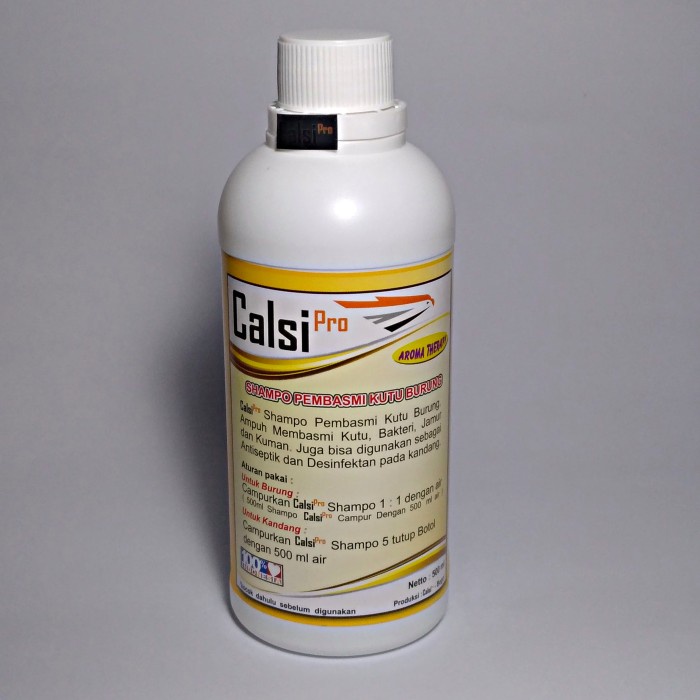 Jual burungvitaminobat shampoo shampo sampo calsi pro untuk burung