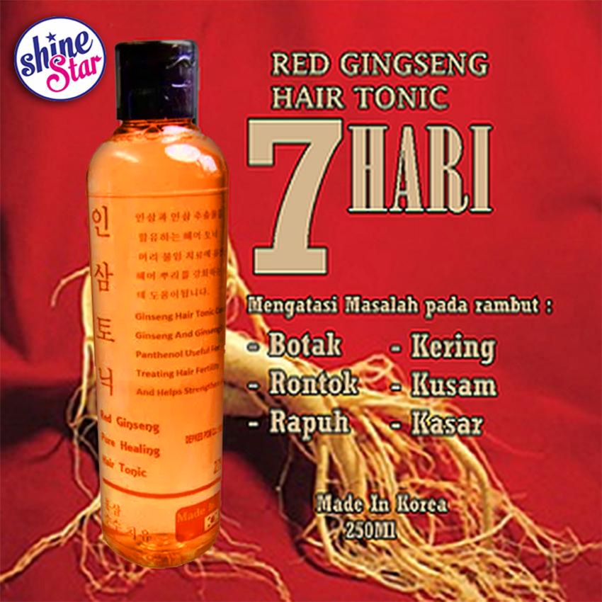 Jual Red Ginseng Hair Tonic Rambut Rontok Parah Vitamin Rambut